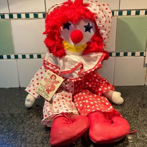 Vintage 1981 Franland Bo Jingles Clown Doll